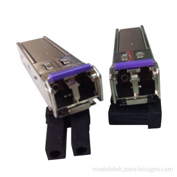 1.25Gbps SFP CWDM 80km Transceiver with 8 CWDM DFB Wavelength Laser